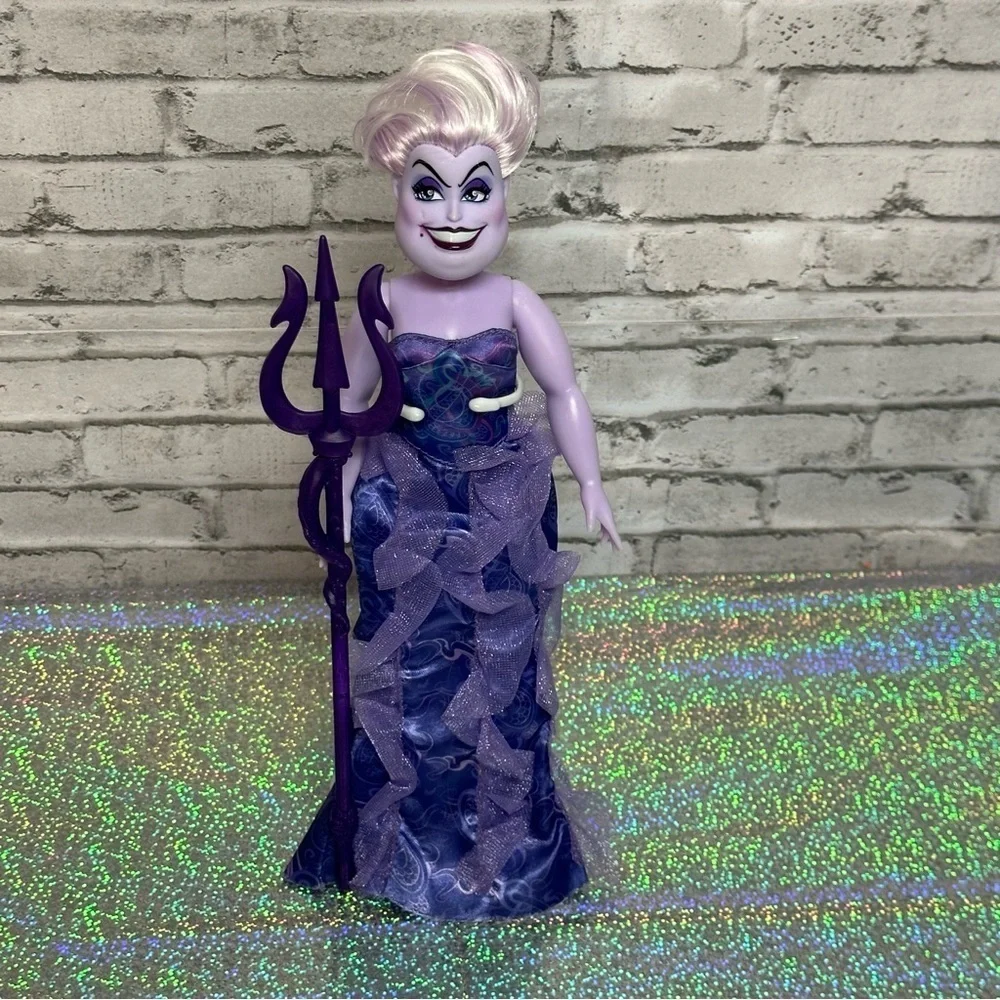 Disney Princess Villains Ursula Fashion Doll Accessory Removable Clothes Staff